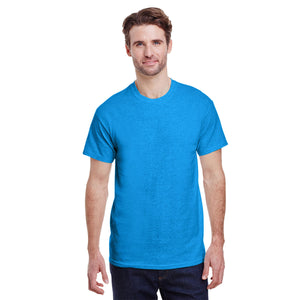 Gildan Adult Heavy Cotton™ T-Shirt - Heather Sapphire