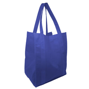 Grocery Tote: custom printed with your logo - Royal