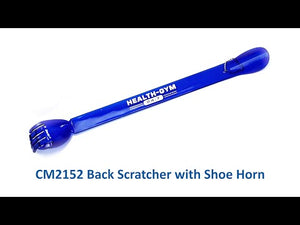 Handy, unique back scratcher and shoe horn in one. Features ball chain hanger for convenient storage. Ready to be customized with your company name and logo.

