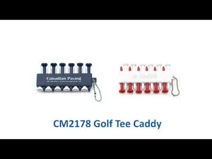 For all your golfing needs, we bring you an exclusive look into this year’s most popular golf products. Features 12 plastic tees, 3 ball markers and a chain to attach to a golf bag, with your personalized message.  These affordable golf gifts make perfect giveaways for trade shows as well as golf outings and tournaments.