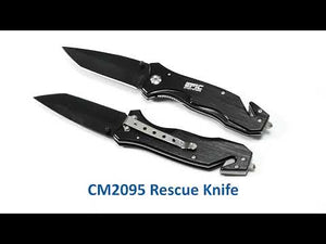 Automobile Rescue Knife with seatbelt cutter