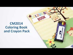 Looking for the perfect giveaway for younger audiences? Our coloring book and crayon pack is great for kids of all ages! Ready to be personalized with your company name and logo. Both the book and the crayon pack can be personalized with a single color imprint. 