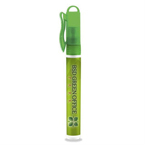 10 ml Hand Sanitizer Spray Pump - Translucent Green