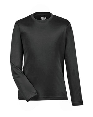 Team 365 Youth Zone Performance Long-Sleeve T-Shirt - Black