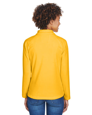 Team 365 Ladies' Campus Microfleece Jacket - Back