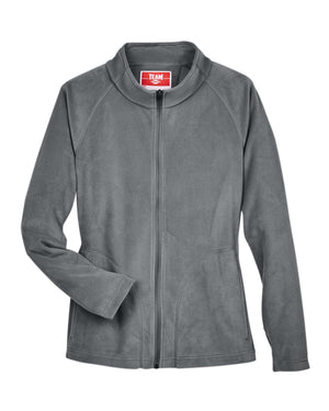 Team 365 Ladies' Campus Microfleece Jacket - Sport Graphite